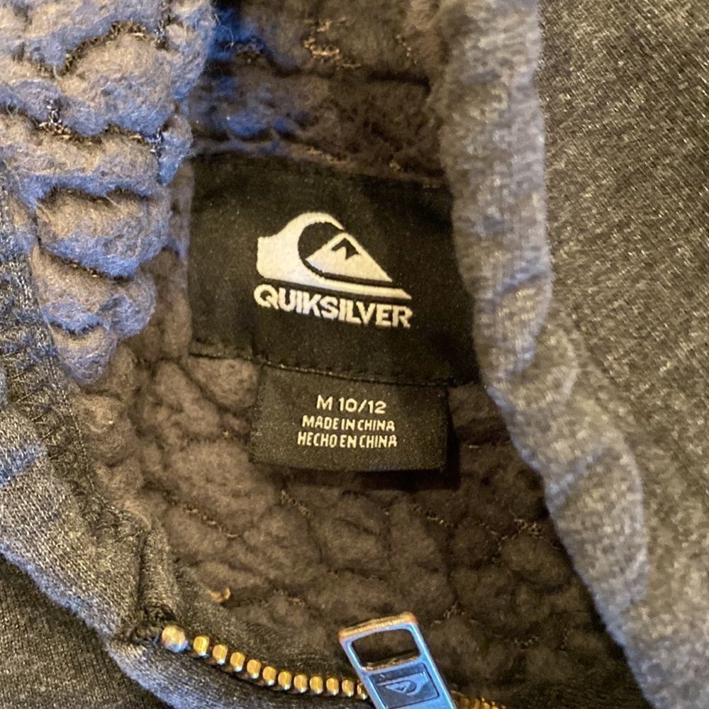 Quicksilver Sherpa lined Jacket Sz 10 /12‎ - Picture 4 of 5